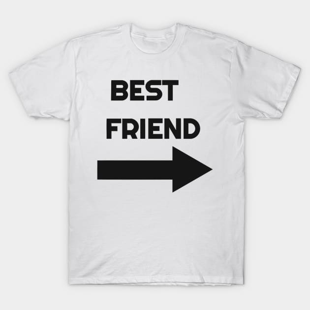 Best Friends with Arrow (left side) T-Shirt by j__face